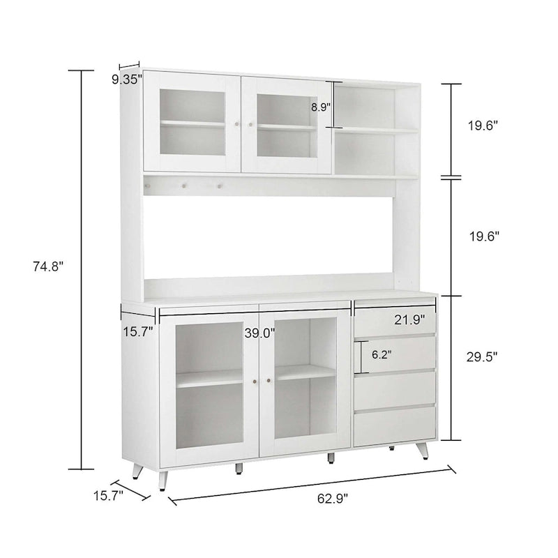 Sideboard Wine Cabinet Tea Cabinet Kitchen Cupboard Buffets Sideboards 24