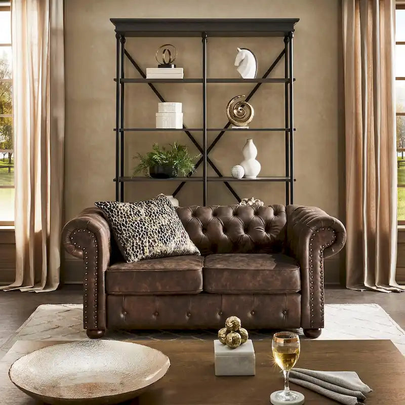 Divanetto Tufted Chesterfield Knightsbridge di iNSPIRE Q Artisan