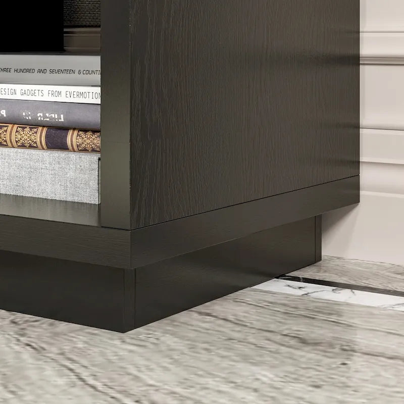 Extendable TV Stand Storage Media Console Modern Entertainment Center 11