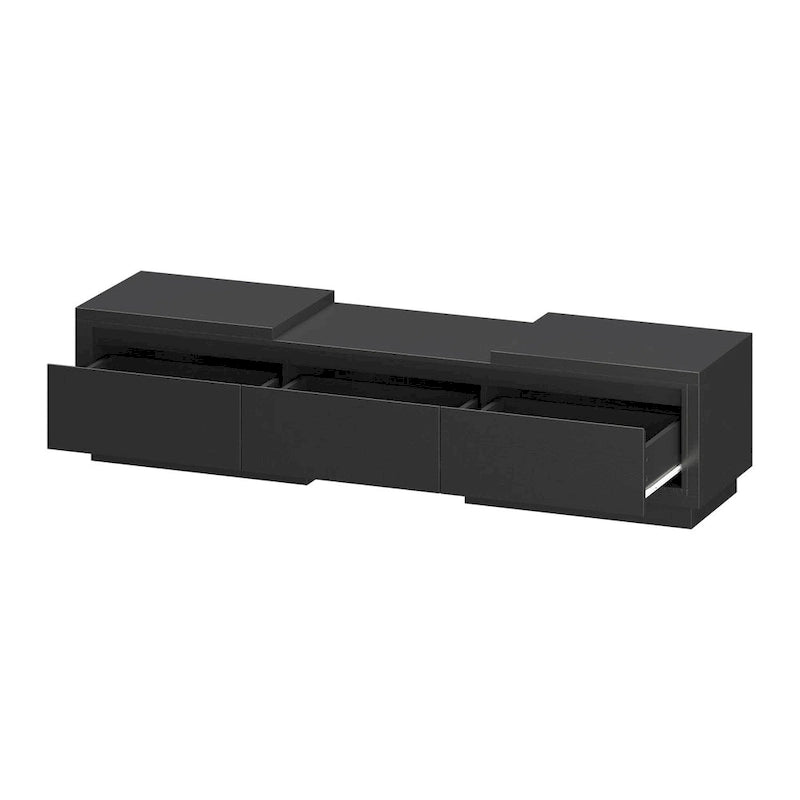 Extendable TV Stand Storage Media Console Modern Entertainment Center 13