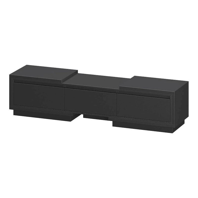 Extendable TV Stand Storage Media Console Modern Entertainment Center 14