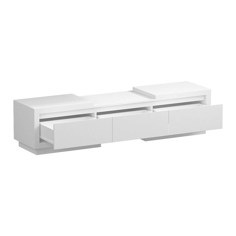 Extendable TV Stand Storage Media Console Modern Entertainment Center 23