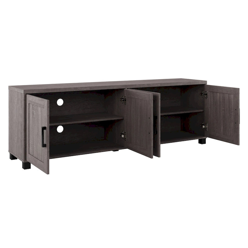 71-Inch Wide TV Stand with Storage Doors, TVs up to 85 8