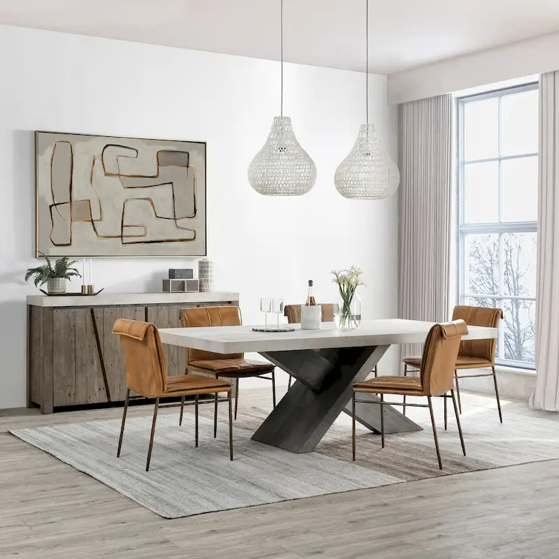 Classic Home Durant 84 Dining Table - 84Wx43Dx30H 16