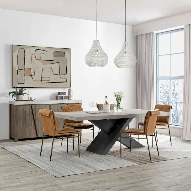 Classic Home Durant 84 Dining Table - 84Wx43Dx30H 17