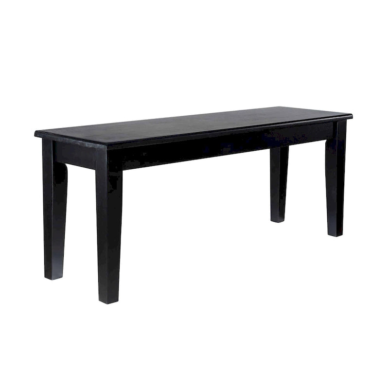 Shaker Style Solid Wood Dining Bench 11