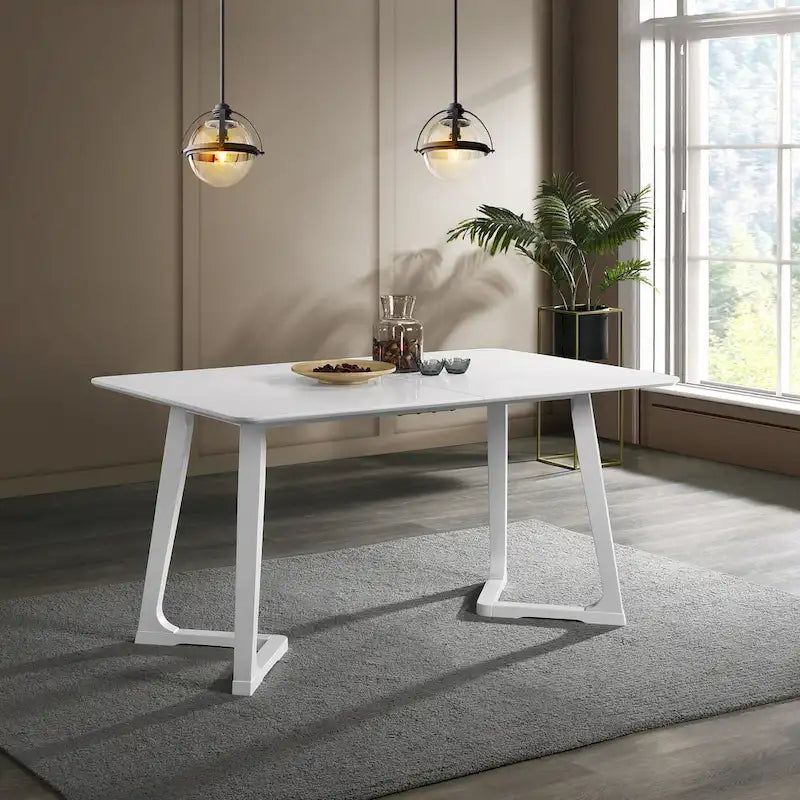 CraftPorch Mid-century Modern Dining Table 6