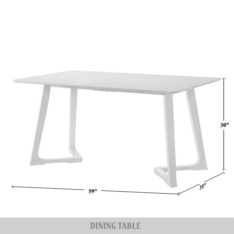 CraftPorch Mid-century Modern Dining Table 10