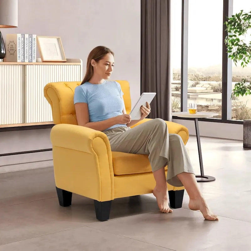 Pellebant Modern Accent Chair Club Armchair for Living Room 27
