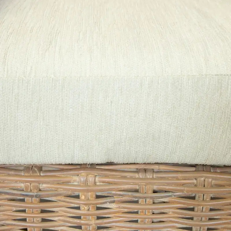 Furniture of America Lali Rustic Kubu Rattan Wicker Armchair 6
