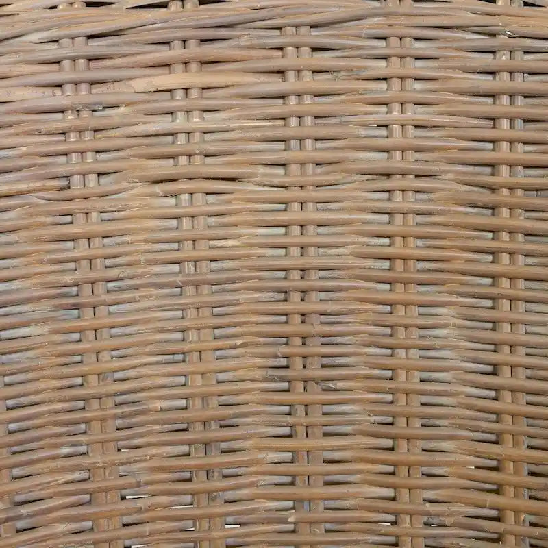 Furniture of America Lali Rustic Kubu Rattan Wicker Armchair 7
