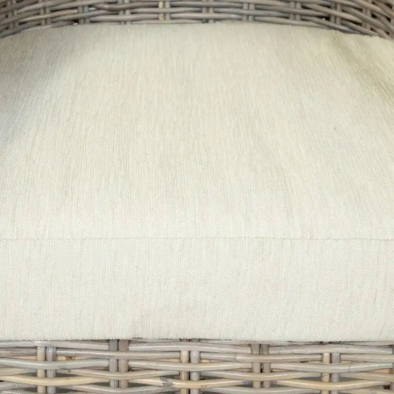 Furniture of America Lali Rustic Kubu Rattan Wicker Armchair 9