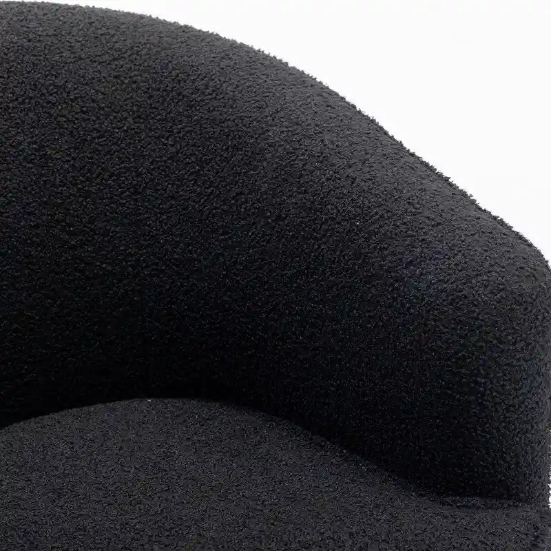 SEYNAR Modern Boucle Upholstered 360 Degree Swivel Accent Club Chair Set of 2 24