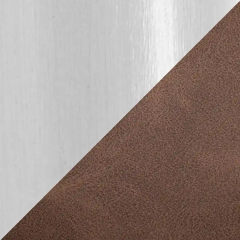 Silver Orchid Galotti Chrome Upholstered Dining Chair (Set of 2) 22