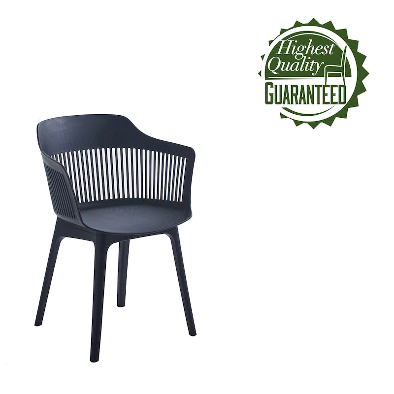 Porthos Home Palmer Dining Chairs Set of 2, Plastic Shell And Legs 7