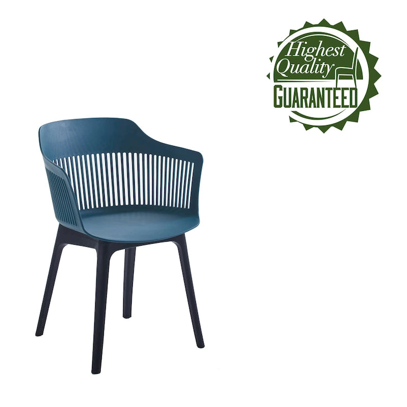 Porthos Home Palmer Dining Chairs Set of 2, Plastic Shell And Legs 14