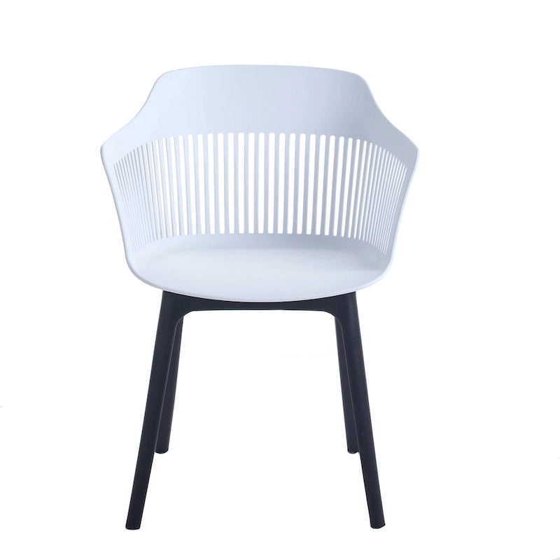 Porthos Home Palmer Dining Chairs Set of 2, Plastic Shell And Legs 17