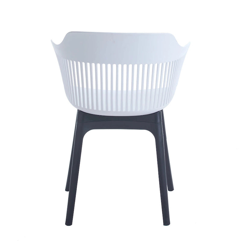 Porthos Home Palmer Dining Chairs Set of 2, Plastic Shell And Legs 19