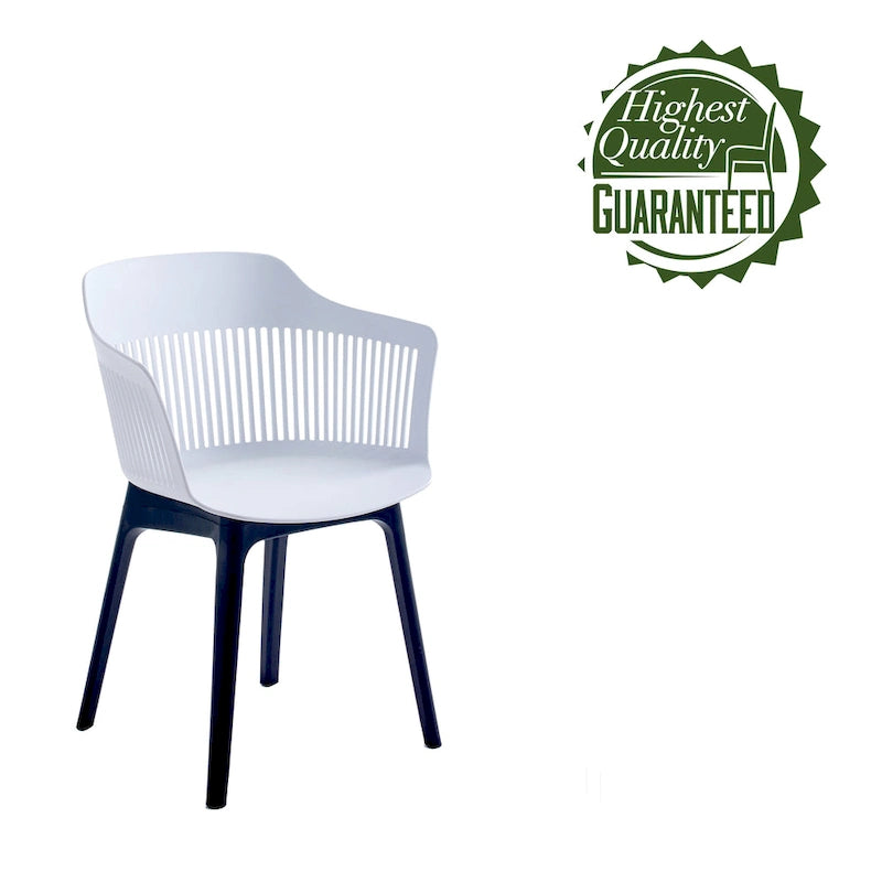 Porthos Home Palmer Dining Chairs Set of 2, Plastic Shell And Legs 21