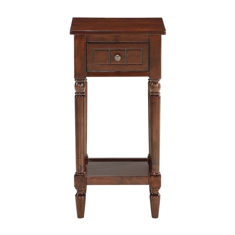 Convenience Concepts French Country Khloe 1 Drawer Accent Table with Shelf 7