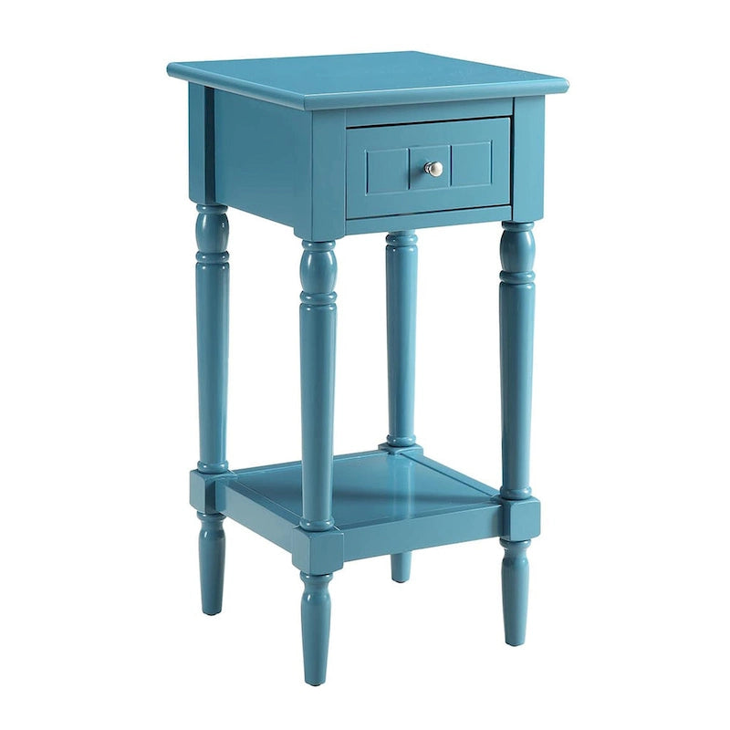 Convenience Concepts French Country Khloe 1 Drawer Accent Table with Shelf 12