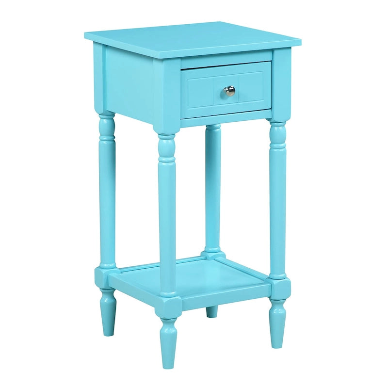 Convenience Concepts French Country Khloe 1 Drawer Accent Table with Shelf 16