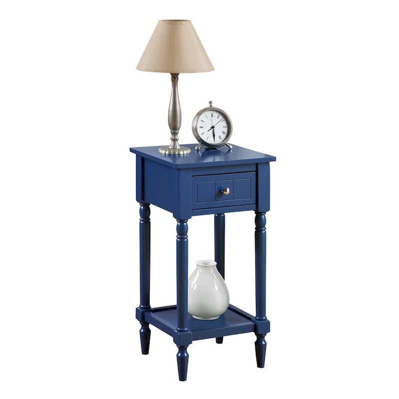 Convenience Concepts French Country Khloe 1 Drawer Accent Table with Shelf 18