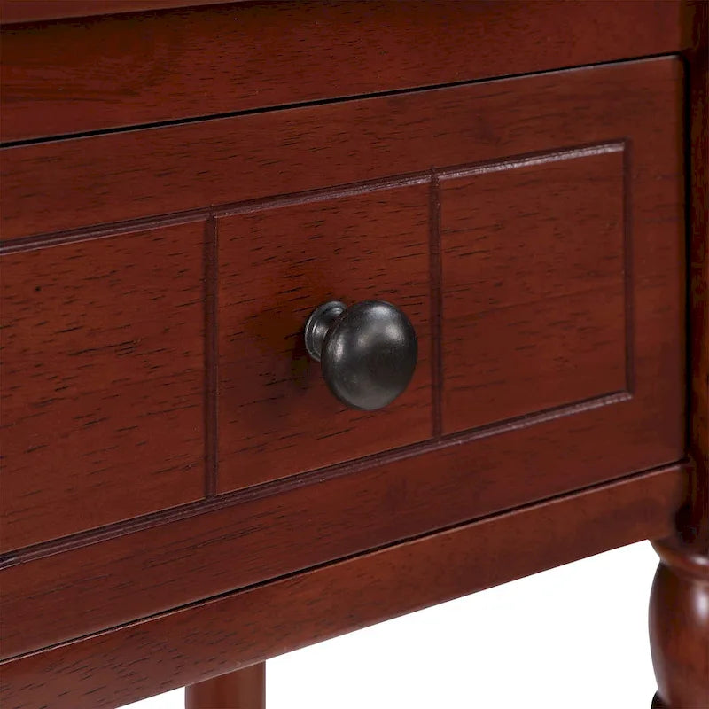 Convenience Concepts French Country Khloe 1 Drawer Accent Table with Shelf 35