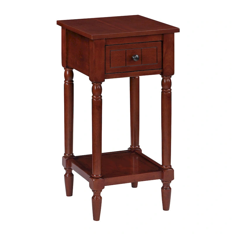 Convenience Concepts French Country Khloe 1 Drawer Accent Table with Shelf 36
