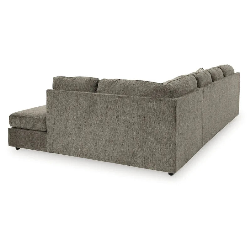 Signature Design by Ashley O'Phannon Putty 2-Piece Sectional with Chaise - 125W x 86D x 38H 4