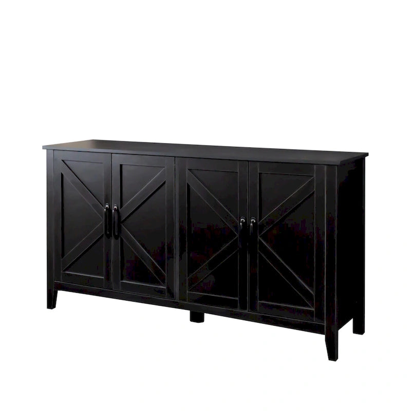 Freestanding Sideboard Storage Cabinet for Living Room Office Bedroom 9