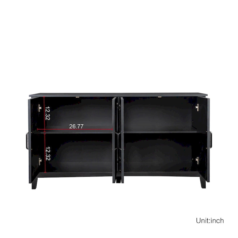 Freestanding Sideboard Storage Cabinet for Living Room Office Bedroom 18