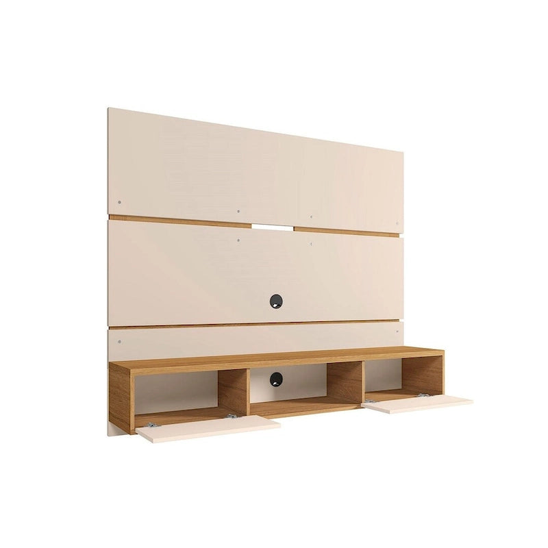 Vernon Mid Century Modern Wood 62.99 In. Floating Living Room Entertainment Furniture 3