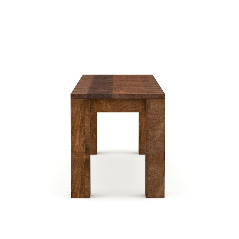 Anaisha Rustic Solid Mango Wood Dining Bench by Furniture of America 12