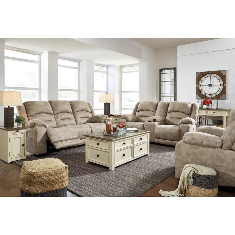Signature Design by Ashley Bolanburg Farmhouse Sofa Table 4