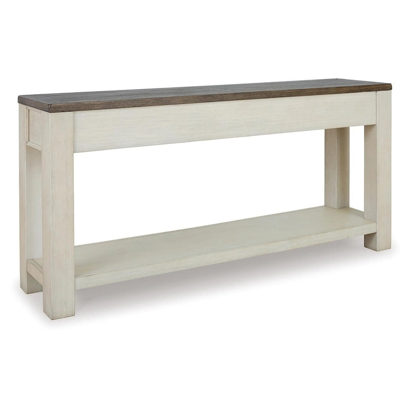 Signature Design by Ashley Bolanburg Farmhouse Sofa Table 9