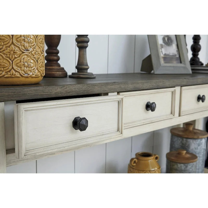 Signature Design by Ashley Bolanburg Farmhouse Sofa Table 11
