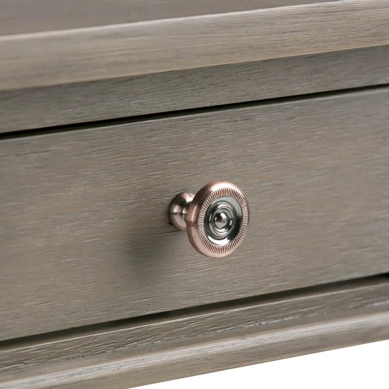 WYNDENHALL Sterling Tavolino Laterale/Finale Transizionale Quadrato in LEGNO MASSELLO, Larghezza 18 pollici - 18 L x 18 P x 20 A 4