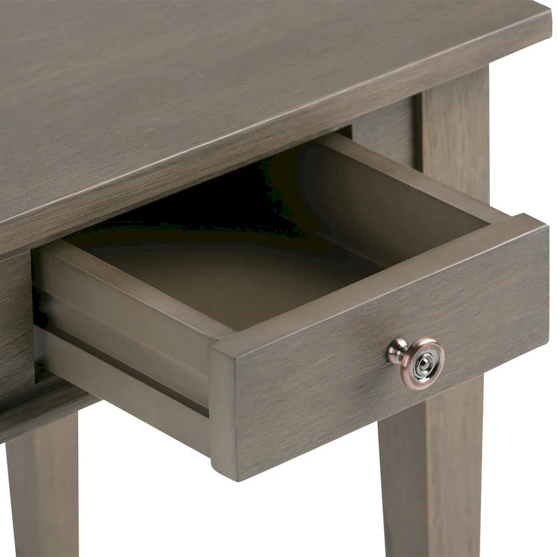 WYNDENHALL Sterling Tavolino Laterale/Finale Transizionale Quadrato in LEGNO MASSELLO, Larghezza 18 pollici - 18 L x 18 P x 20 A 5