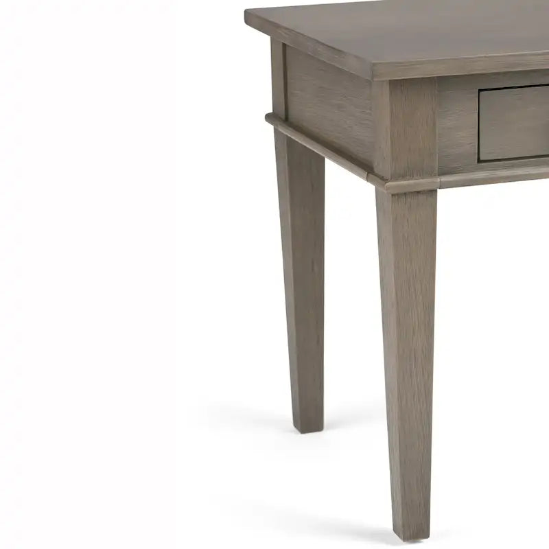 WYNDENHALL Sterling Tavolino Laterale/Finale Transizionale Quadrato in LEGNO MASSELLO, Larghezza 18 pollici - 18 L x 18 P x 20 A 6