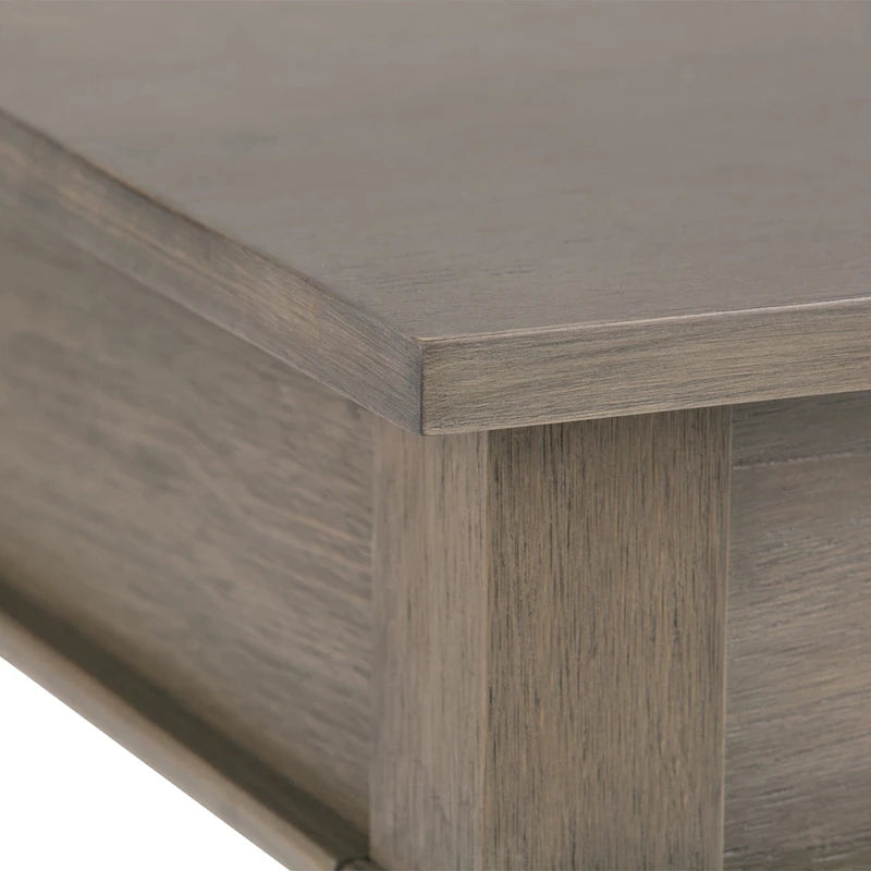 WYNDENHALL Sterling Tavolino Laterale/Finale Transizionale Quadrato in LEGNO MASSELLO, Larghezza 18 pollici - 18 L x 18 P x 20 A 8