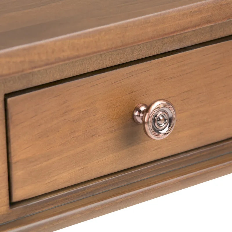 WYNDENHALL Sterling Tavolino Laterale/Finale Transizionale Quadrato in LEGNO MASSELLO, Larghezza 18 pollici - 18 L x 18 P x 20 A 24