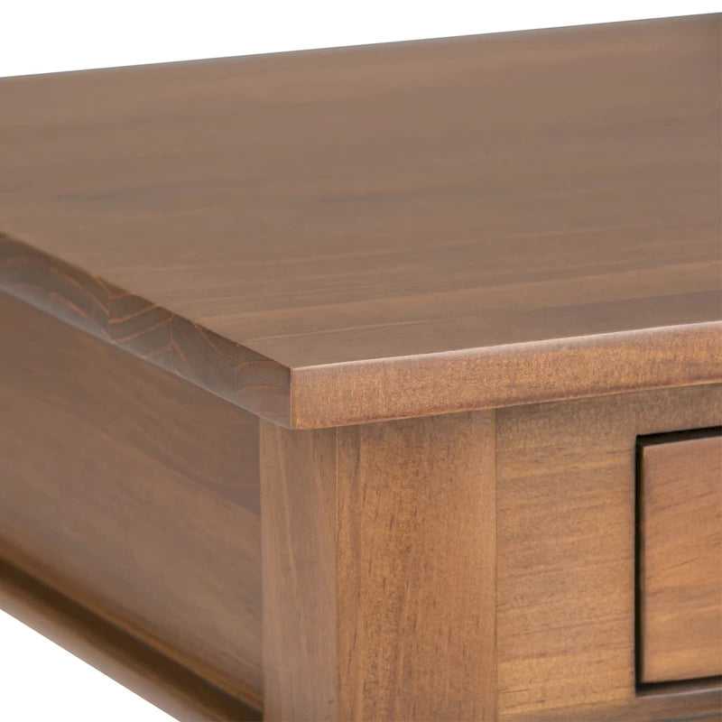 WYNDENHALL Sterling Tavolino Laterale/Finale Transizionale Quadrato in LEGNO MASSELLO, Larghezza 18 pollici - 18 L x 18 P x 20 A 28