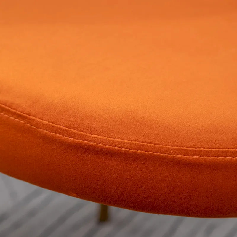 Roundhill Furniture Amoa Contemporary Velvet Upholstery Dining Chair 25