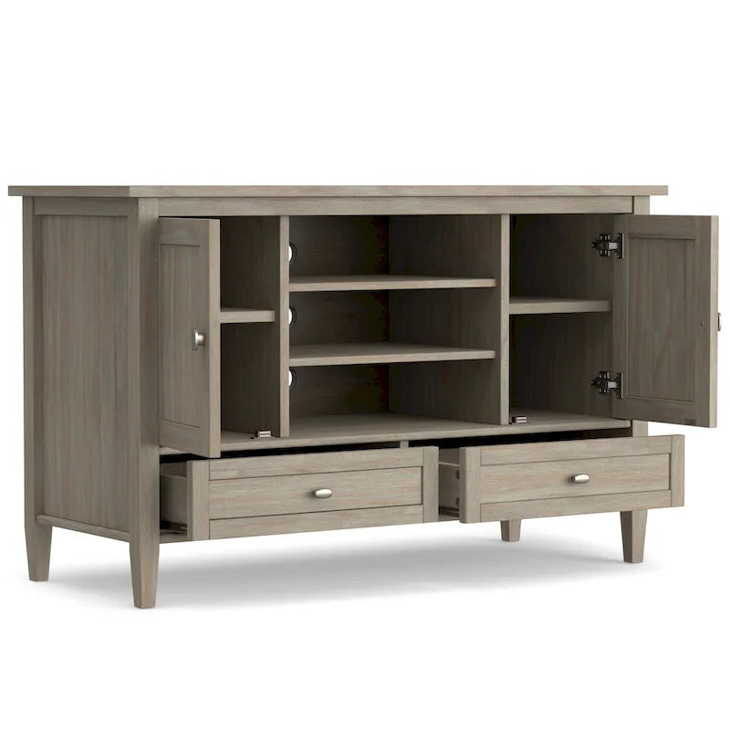WYNDENHALL Norfolk Transitional TV Media Stand For TVs up to 50 inches 3