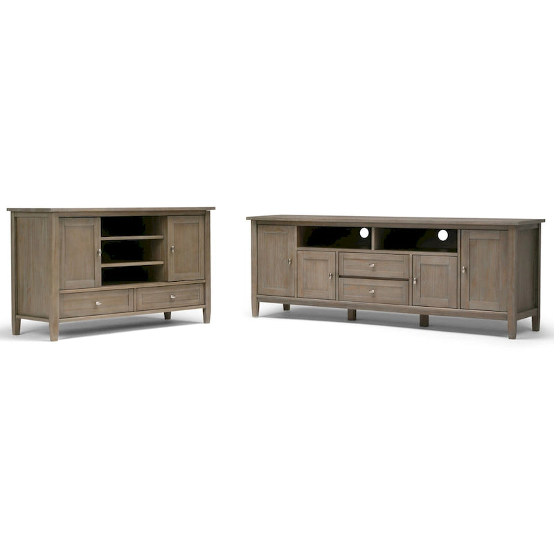 WYNDENHALL Norfolk Transitional TV Media Stand For TVs up to 50 inches 9