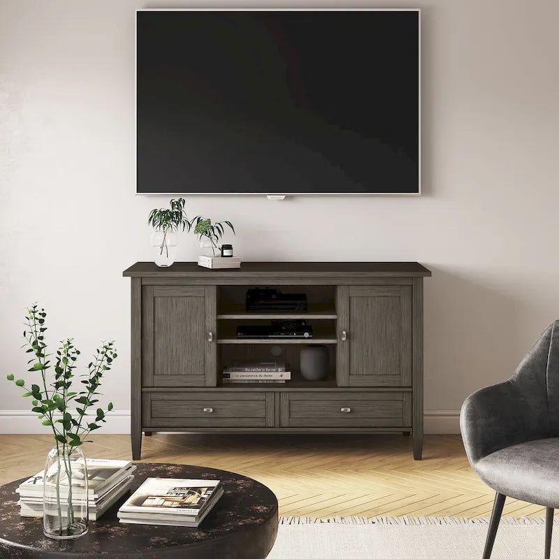 WYNDENHALL Norfolk Transitional TV Media Stand For TVs up to 50 inches 26