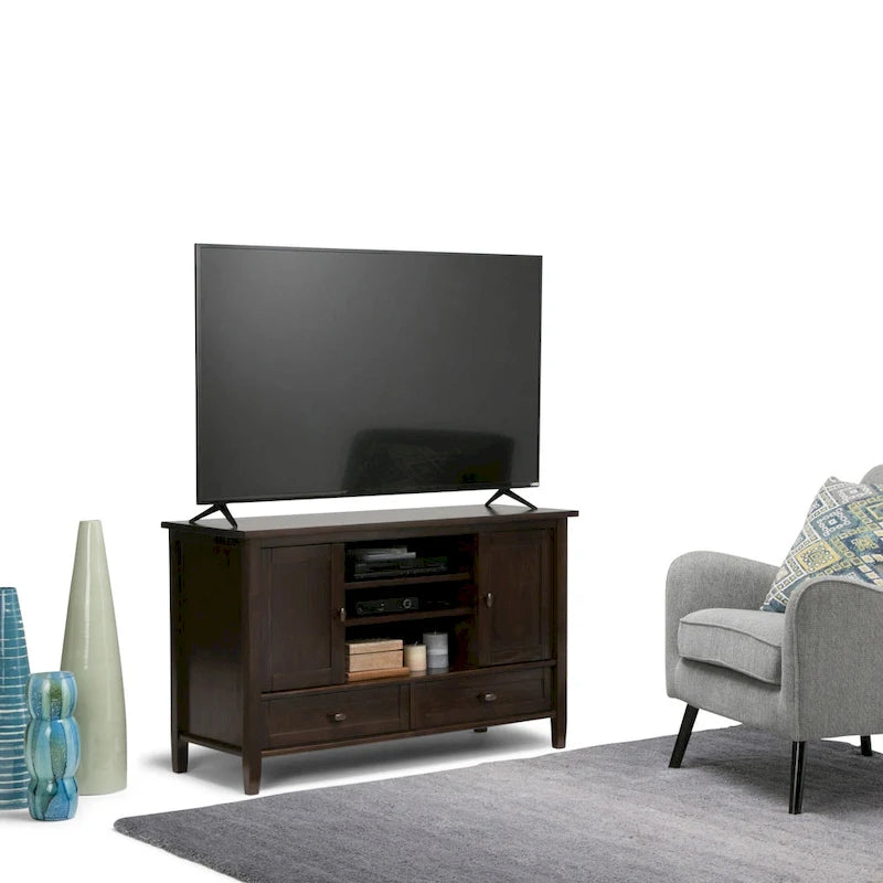 WYNDENHALL Norfolk Transitional TV Media Stand For TVs up to 50 inches 33