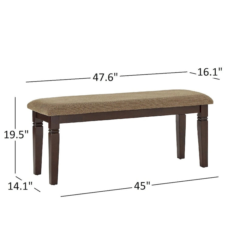 Set da pranzo Lynn con finitura espresso di iNSPIRE Q Classic 13