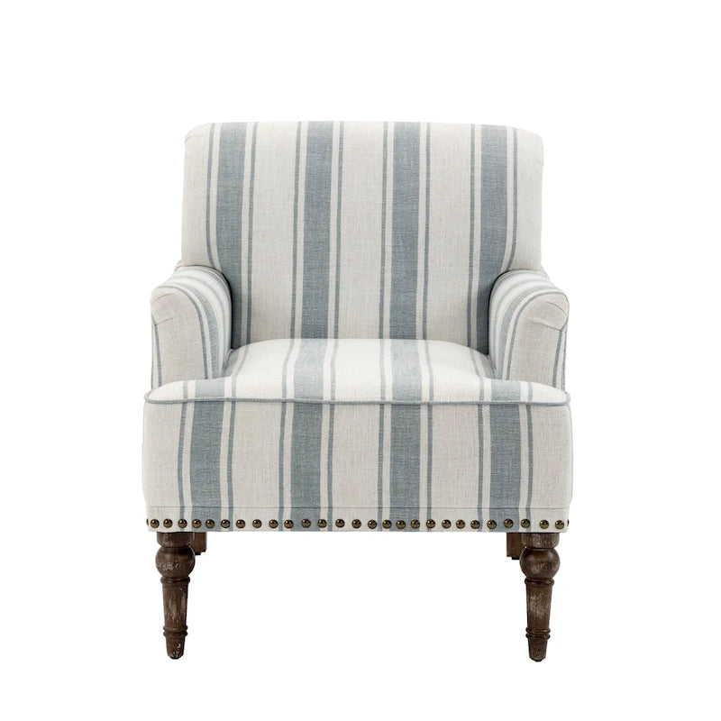 Poltrone moderne a righe con braccioli 26